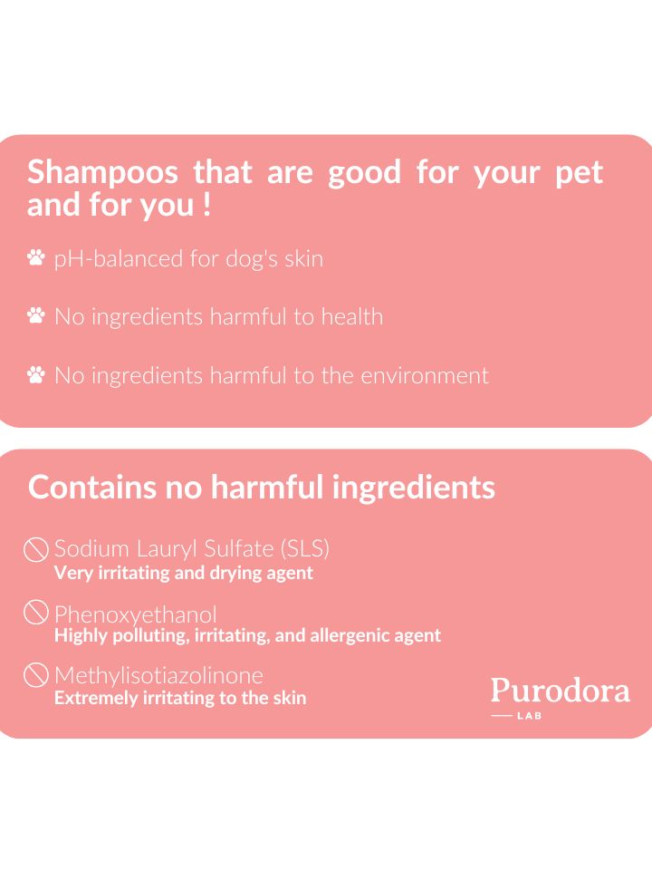 Pet Shampoo - Short & Long Coats