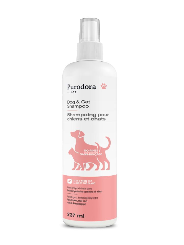 Shampoing pour chiens et chats - Sans-Rinçage