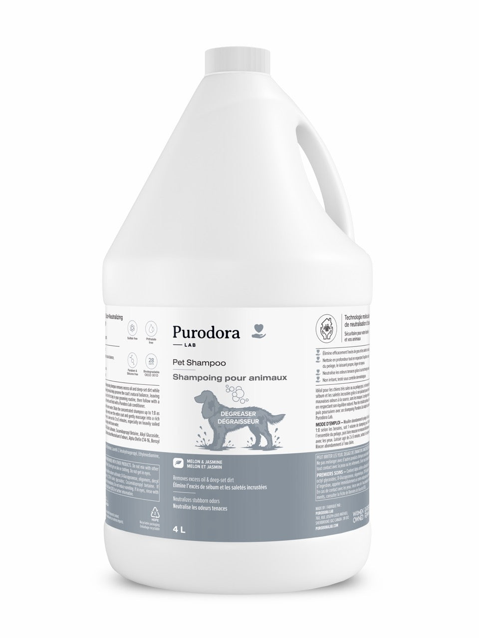 Degreasing Pet Shampoo