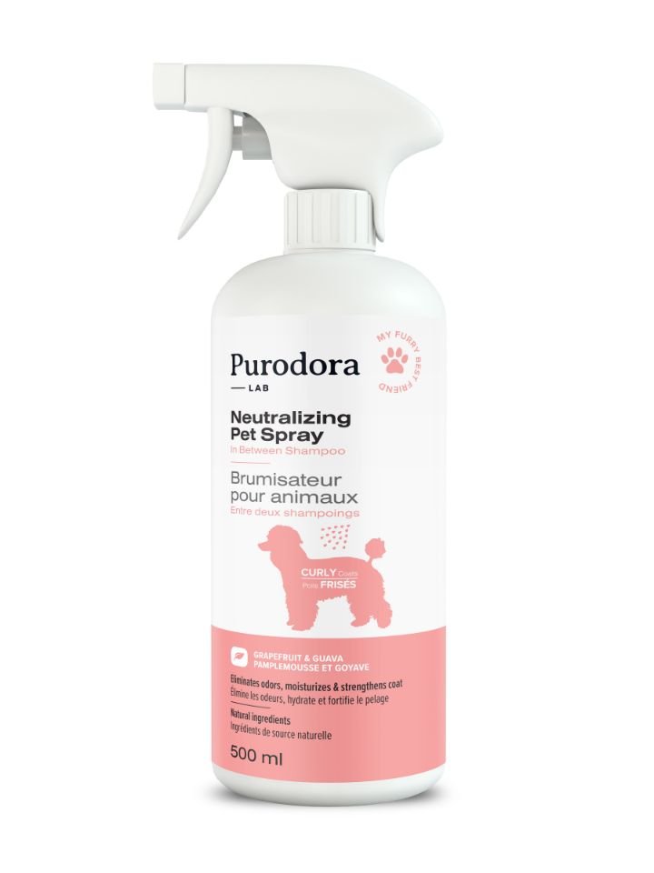 In Between Shampoo - Neutralizing Pet Spray for Curly Coats