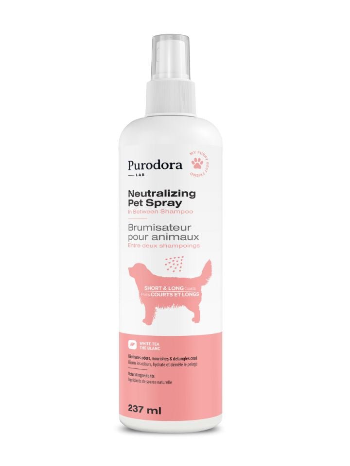 In Between Shampoo - Neutralizing Pet Spray for Shaggy Coats