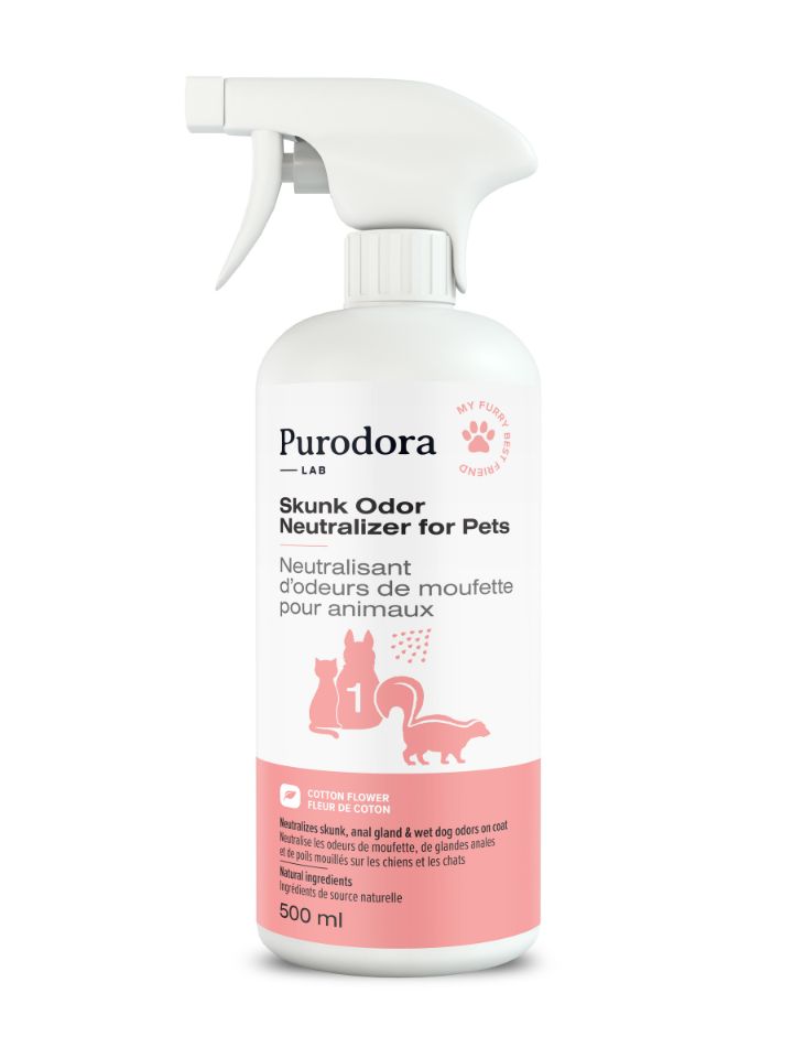 Skunk Odor Neutralizer for Pets Purodora Lab