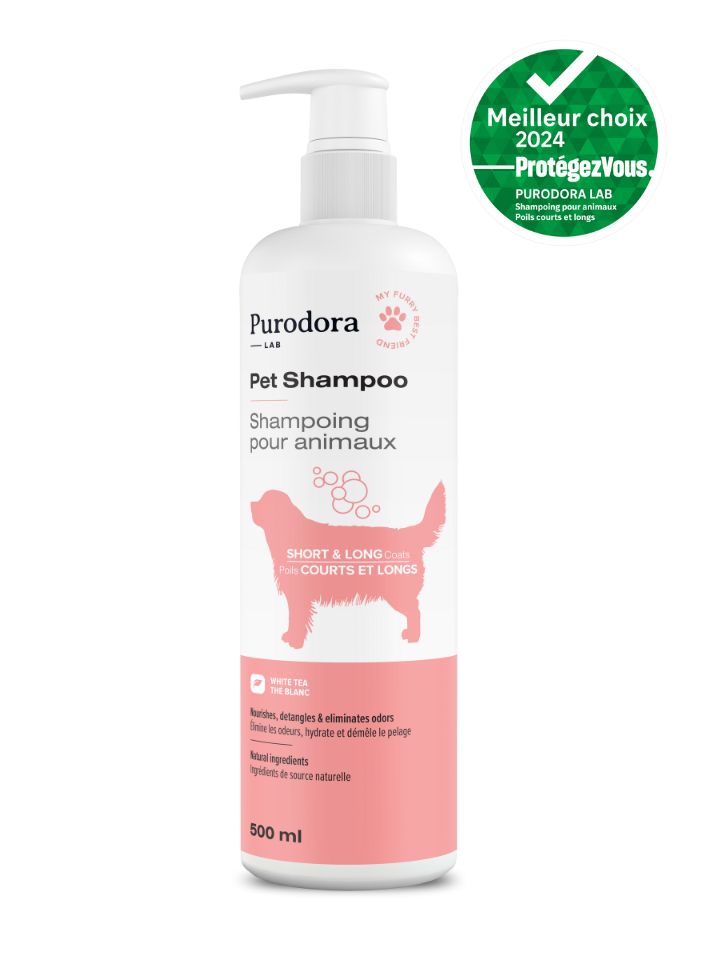 Shampoing pour animaux - Poils courts et longs