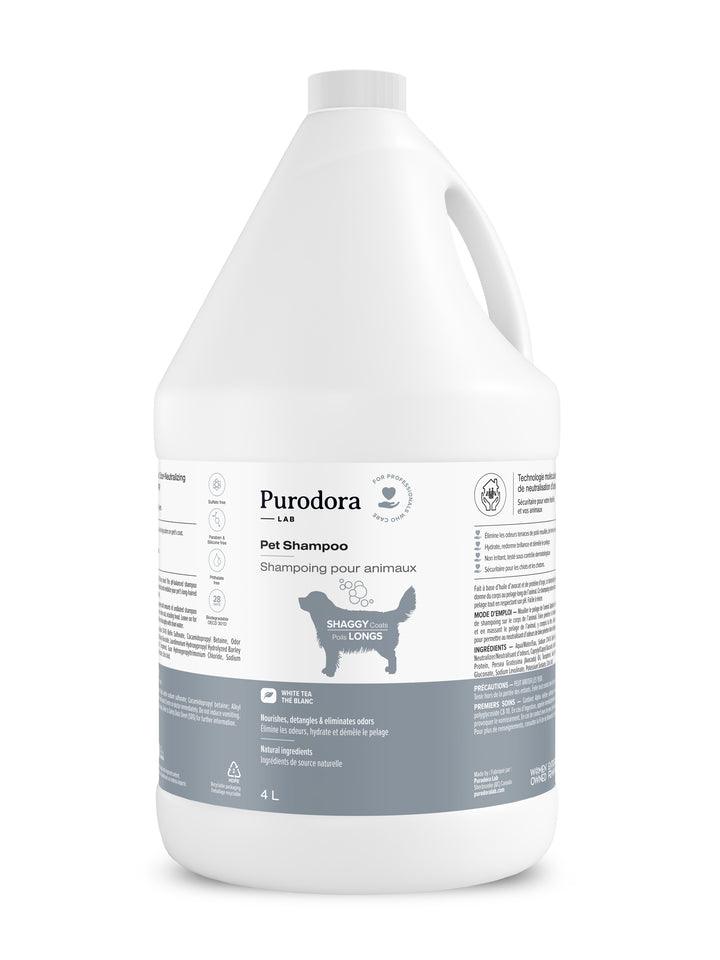 Shampoing pour animaux à poils longs - Purodora Lab