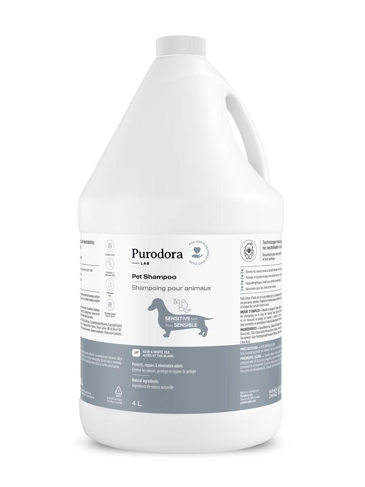 Shampoing pour animaux à la peau sensible - Purodora Lab