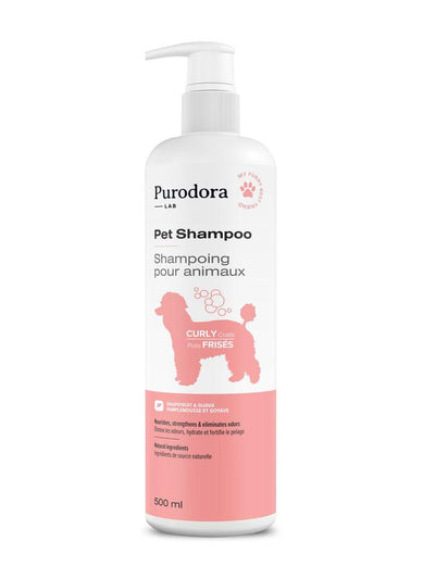 Shampoing pour animaux à poils frisés - Purodora Lab